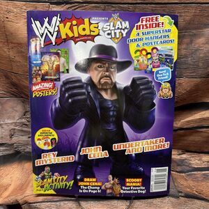 WWE Kids Presents Slam City Magazine June 2014 Undertaker John Cena Posters Door